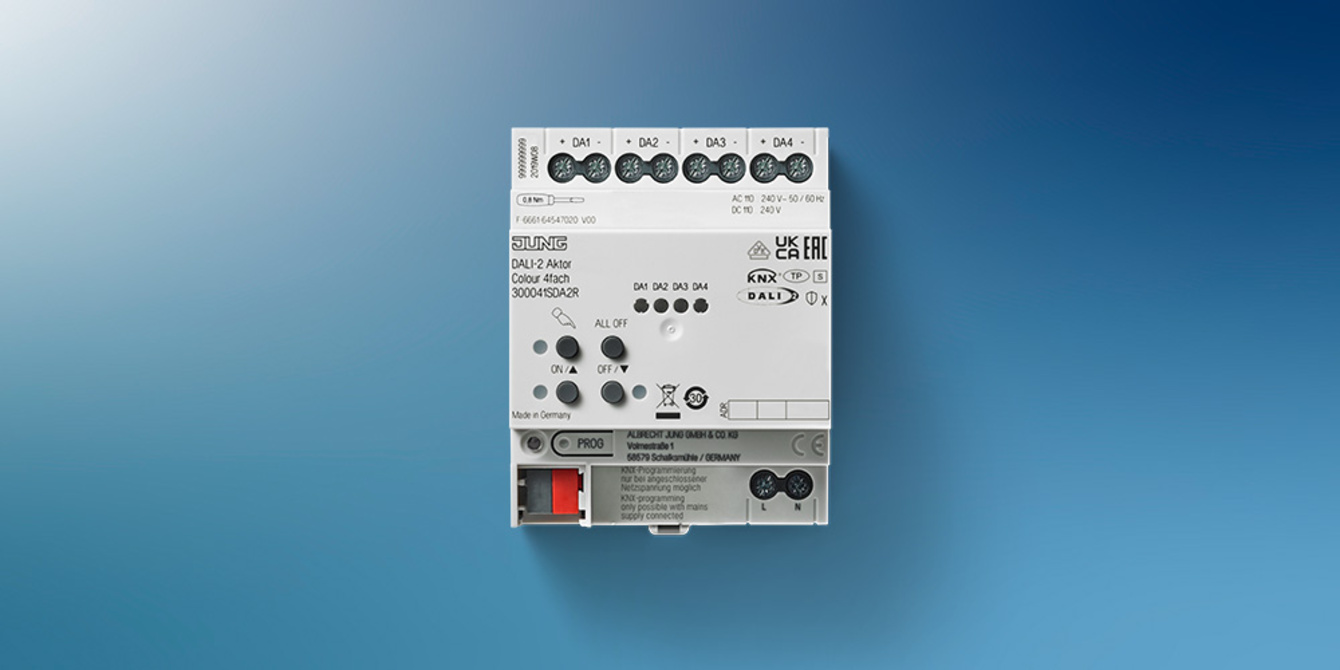 KNX DALI 2 Gateway Colour bei Breitmeier Elektroanlagen in Schönwölkau